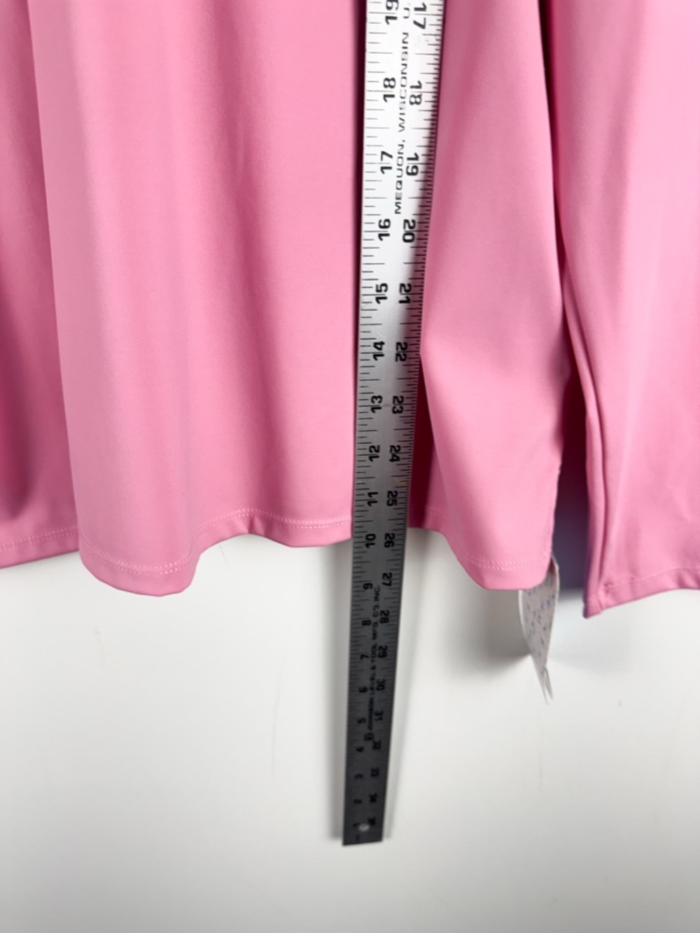 Cegolfs UPF 50+ Ruffle Neck Sweatshirt Sz XXL Preppy Tennis Pink Outdoor NEW - Picture 3 of 8